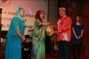 Former Chairman's wife (Kartini) giving away the prizes to the luck